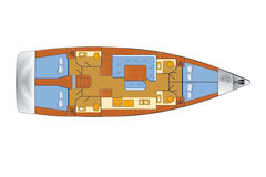 Segelboot Jeanneau Sun Odyssey 519 Bild 9