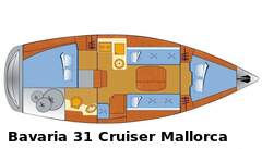 velero Bavaria 31 Cruiser imagen 9